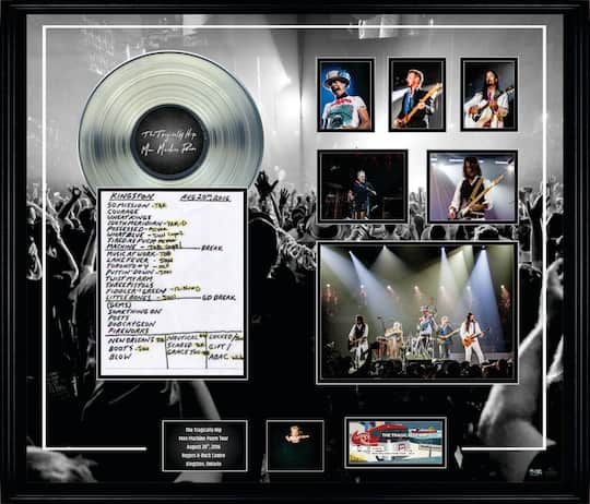 The Tragically Hip Framed Last Kingston Show with Set List 37" x 28"